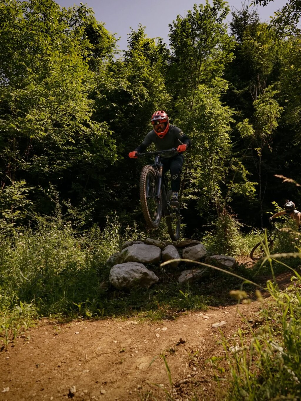 Instagram post from bikeparkbovec. This post is in position 3.