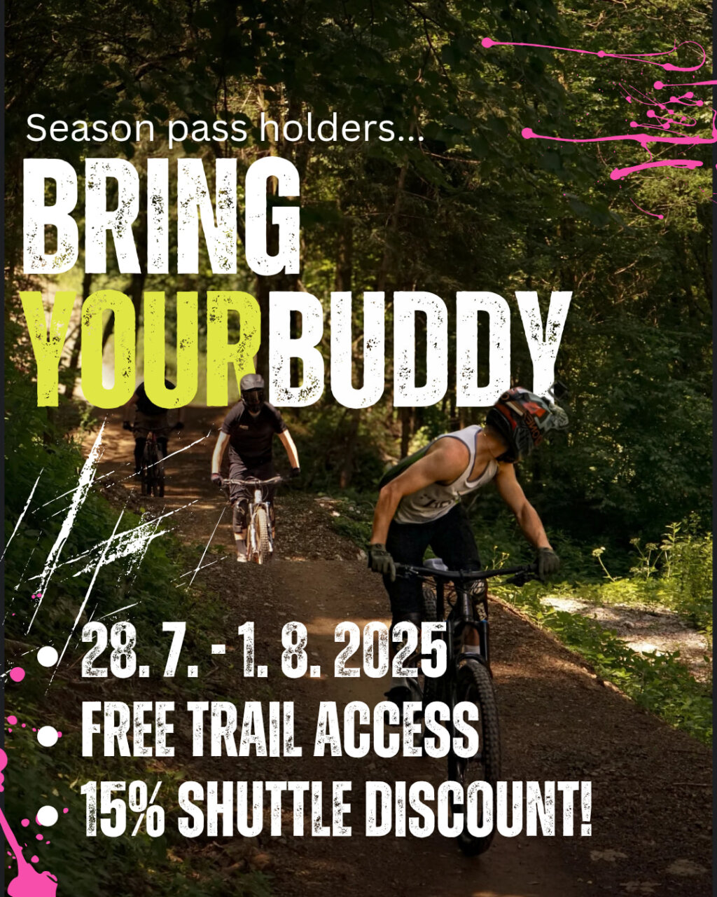 Instagram post from bikeparkbovec. This post is in position 1.