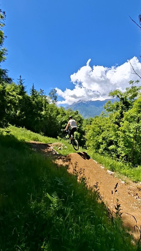 Instagram post from bikeparkbovec. This post is in position 7.