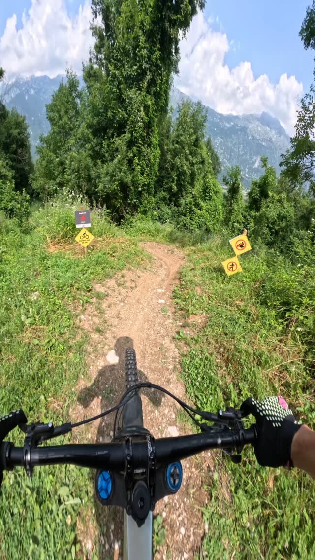 Instagram post from bikeparkbovec. This post is in position 2.