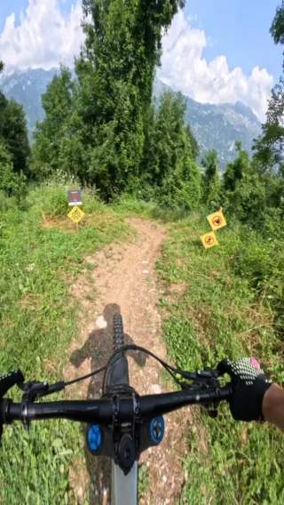 Instagram post from bikeparkbovec. This post is in position 20.