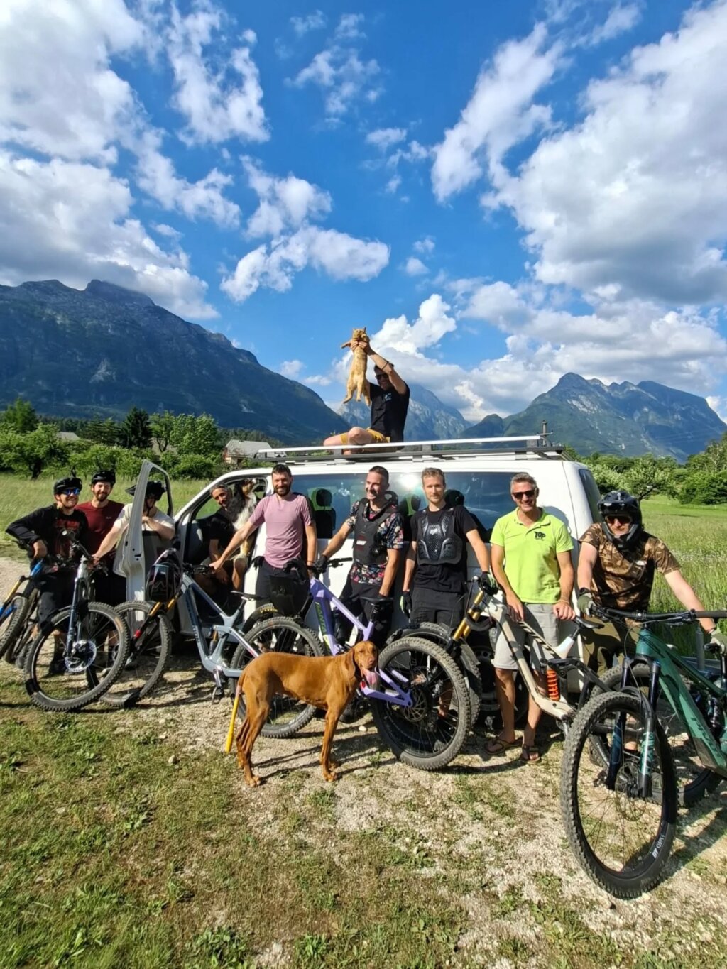 Instagram post from bikeparkbovec. This post is in position 11.