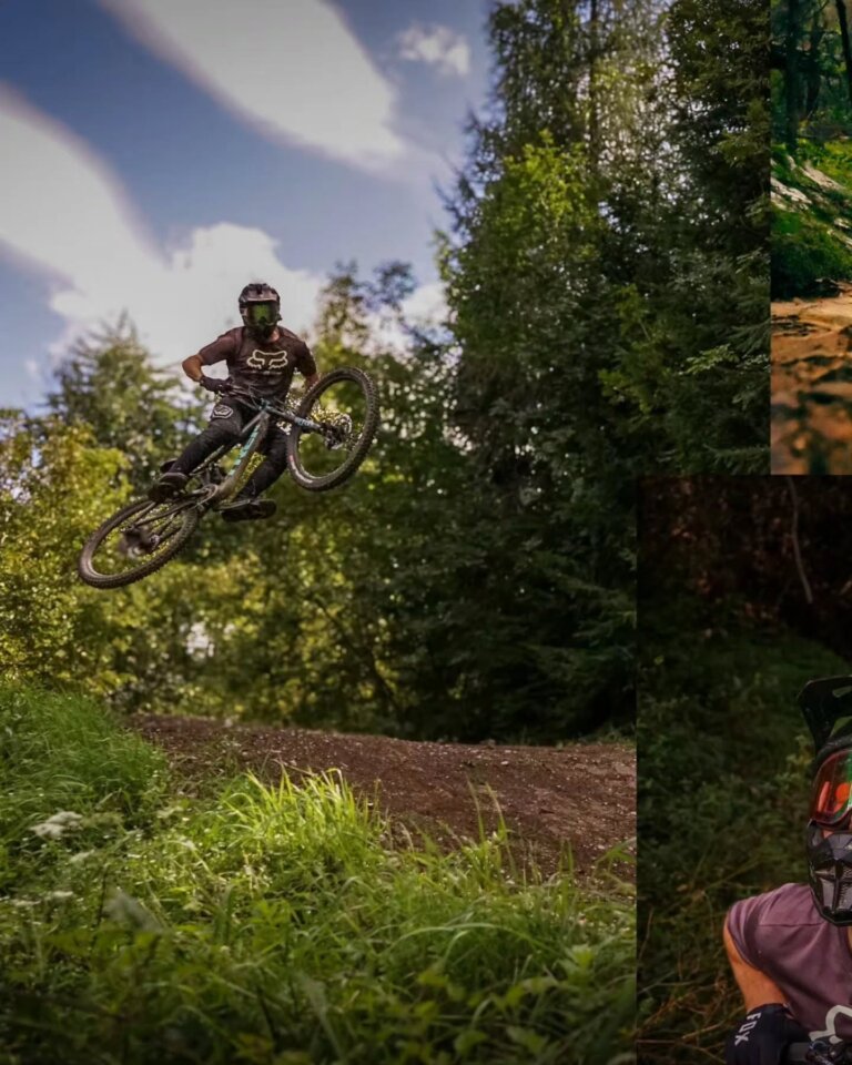 Instagram post from bikeparkbovec. This post is in position 2.