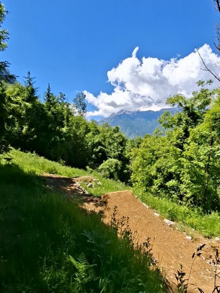 Instagram post from bikeparkbovec. This post is in position 6.