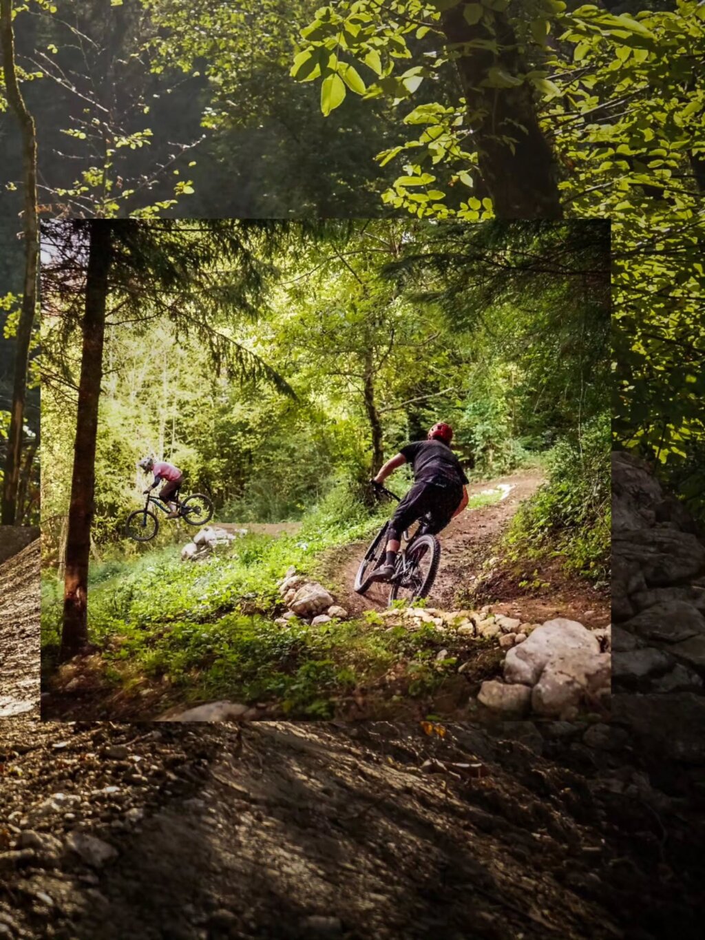 Instagram post from bikeparkbovec. This post is in position 2.