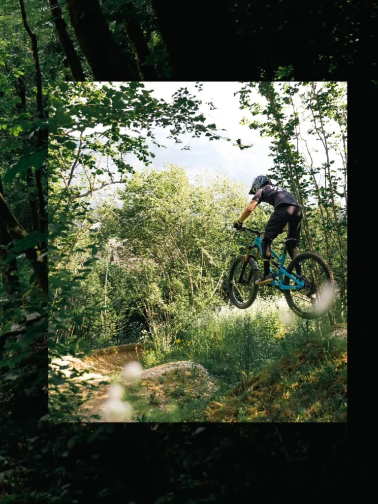 Instagram post from bikeparkbovec. This post is in position 2.