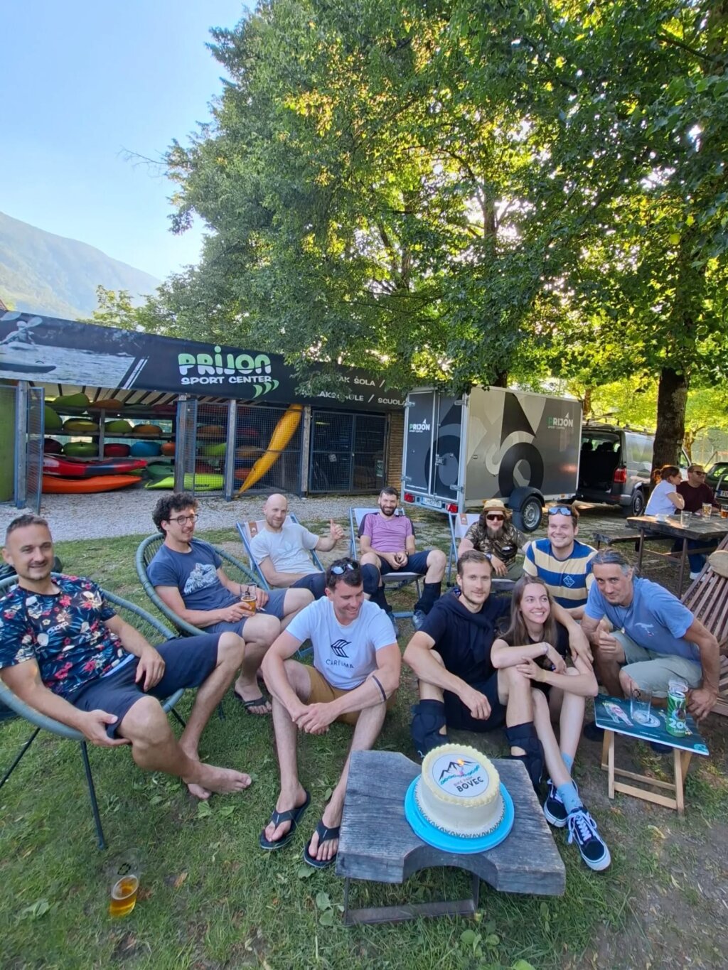 Instagram post from bikeparkbovec. This post is in position 12.