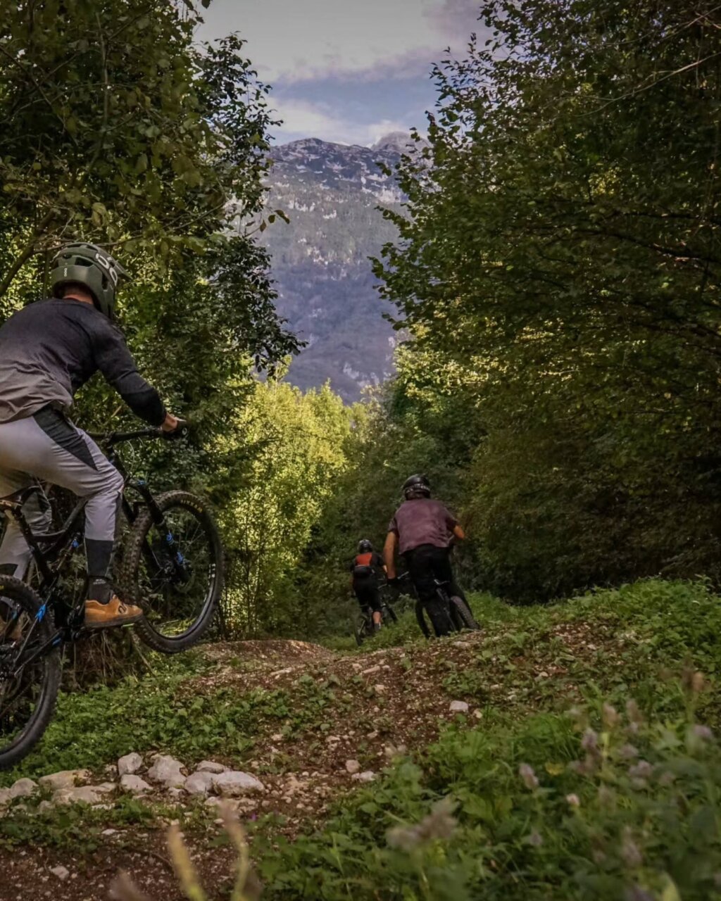 Instagram post from bikeparkbovec. This post is in position 2.