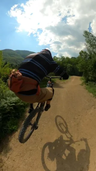 Instagram post from bikeparkbovec. This post is in position 15.