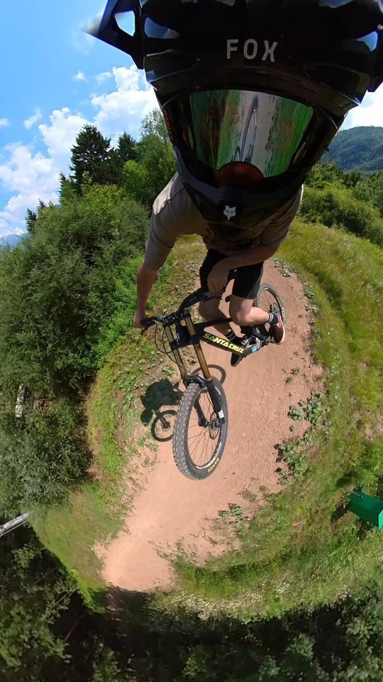 Instagram post from bikeparkbovec. This post is in position 0.